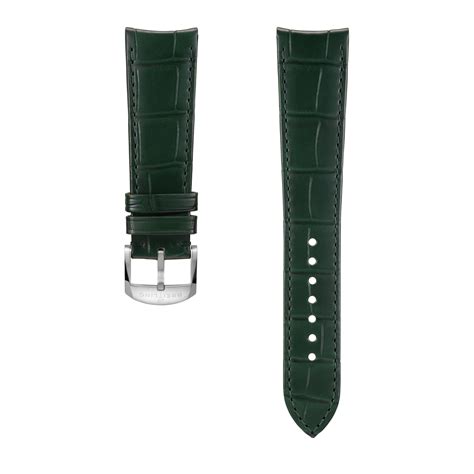 breitling green leather strap|genuine breitling leather watch strap.